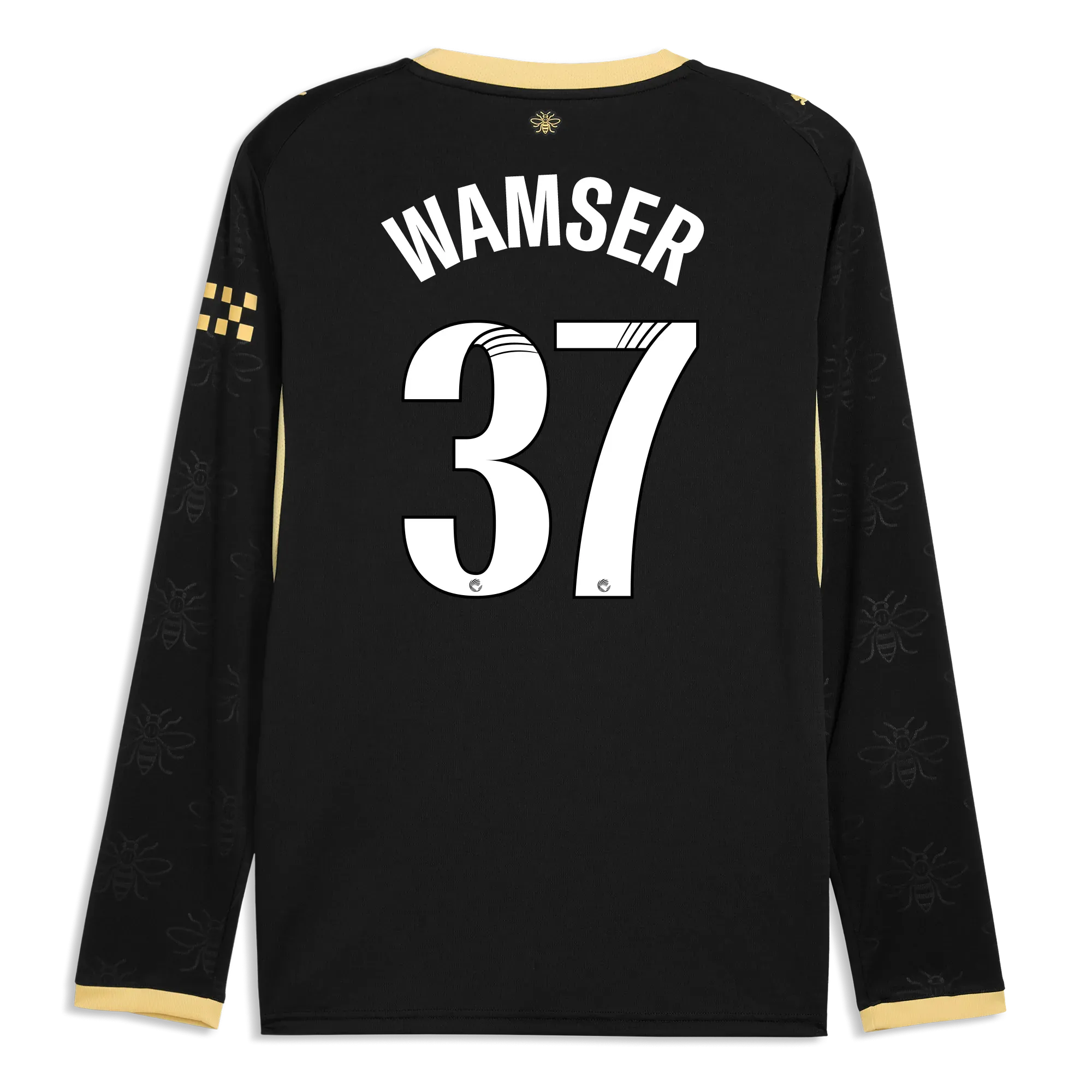 Manchester City Away Jersey 2026/27 Long Sleeve With WAMSER 37 Printing | Manchester City Shop