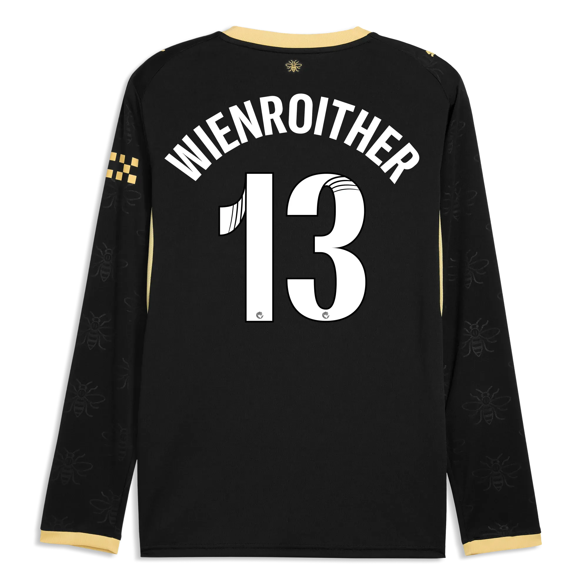 Manchester City Away Jersey 2026/27 Long Sleeve With WIENROITHER 13 Printing | Manchester City Shop