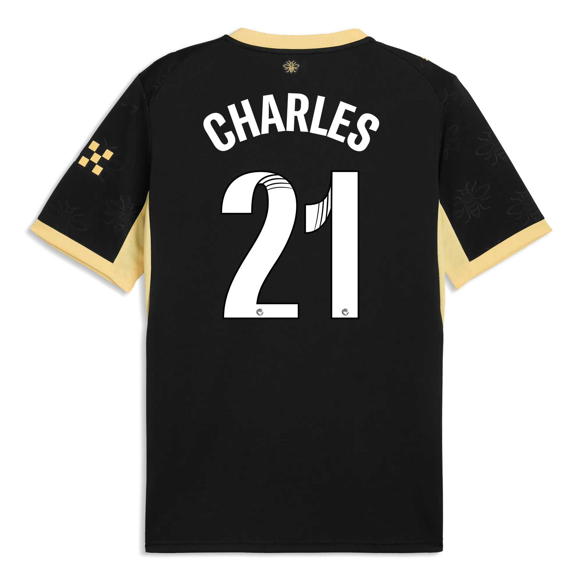 Manchester City Away Jersey 2026/27 With CHARLES 21 Printing | Manchester City Shop
