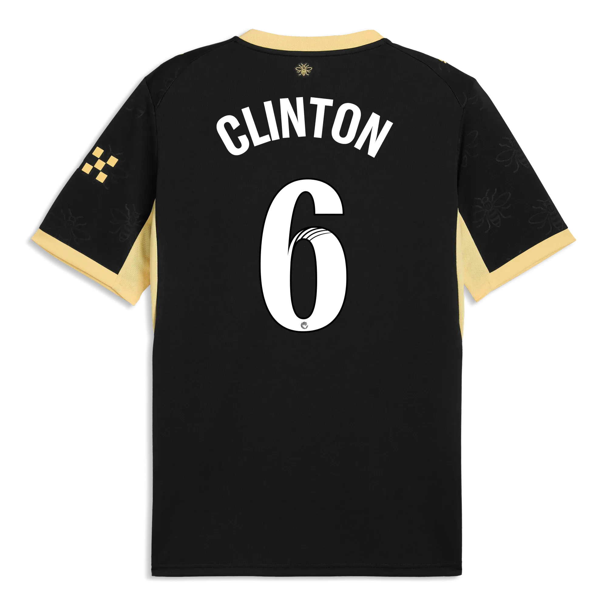 Manchester City Away Jersey 2026/27 With CLINTON 6  Printing | Manchester City Shop