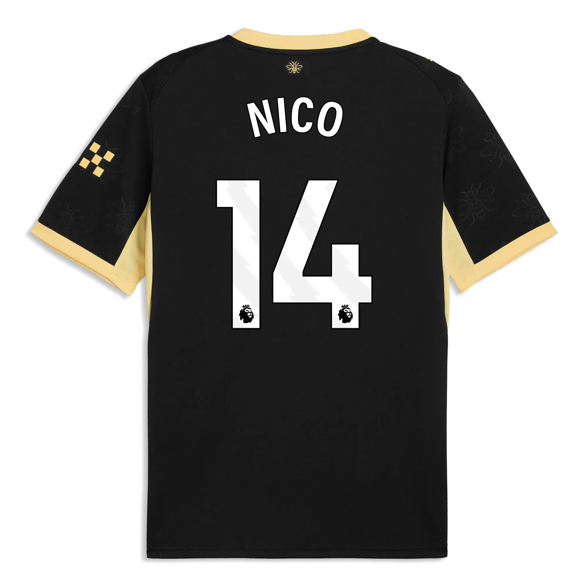 Manchester City Away Jersey 2026/27 With NICO 14 Printing