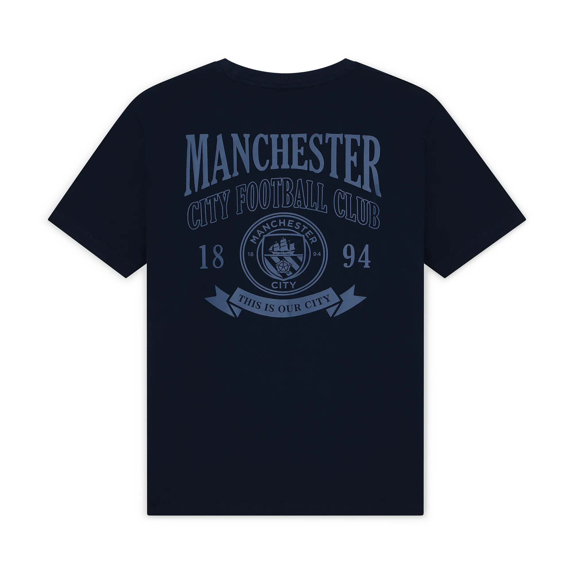 Manchester City Collegiate Graphic T-Shirt | Manchester City Shop