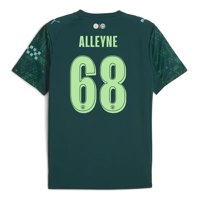 Manchester City EA SPORTS FC Jersey 2025/26 With ALLEYNE 68 Printing