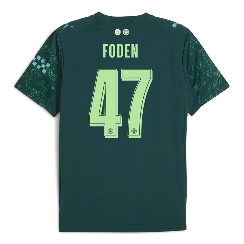 Manchester City EA SPORTS FC Jersey 2025/26 With FODEN 47 Printing