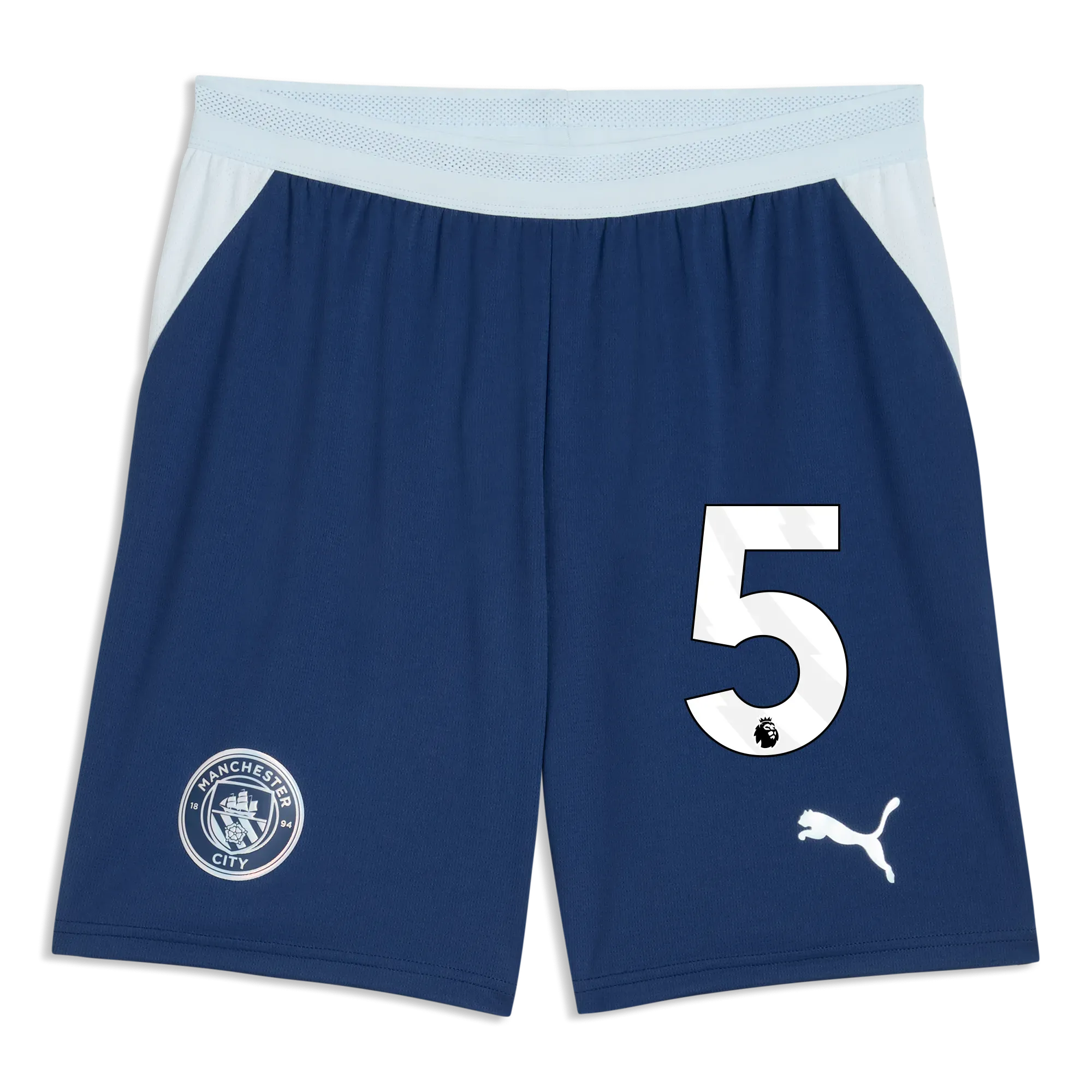 Manchester City Football Shorts 2026/27 with #24 | Manchester City Shop