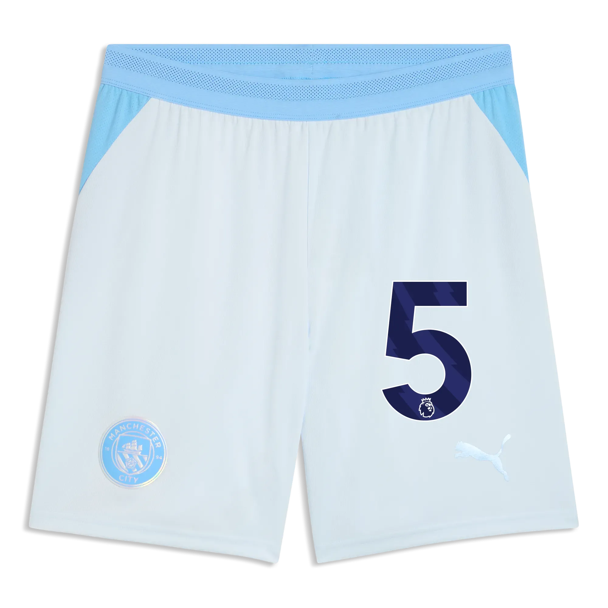 Manchester City Football Shorts 2026/27 with #24 | Manchester City Shop