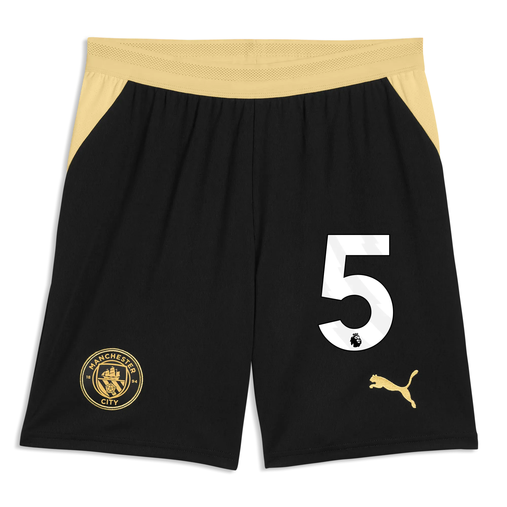 Manchester City Football Shorts 2026/27 with #24 | Manchester City Shop