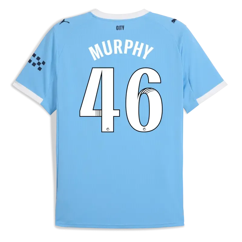 Manchester City Home Jersey 2025/26 With MURPHY 46 Printing