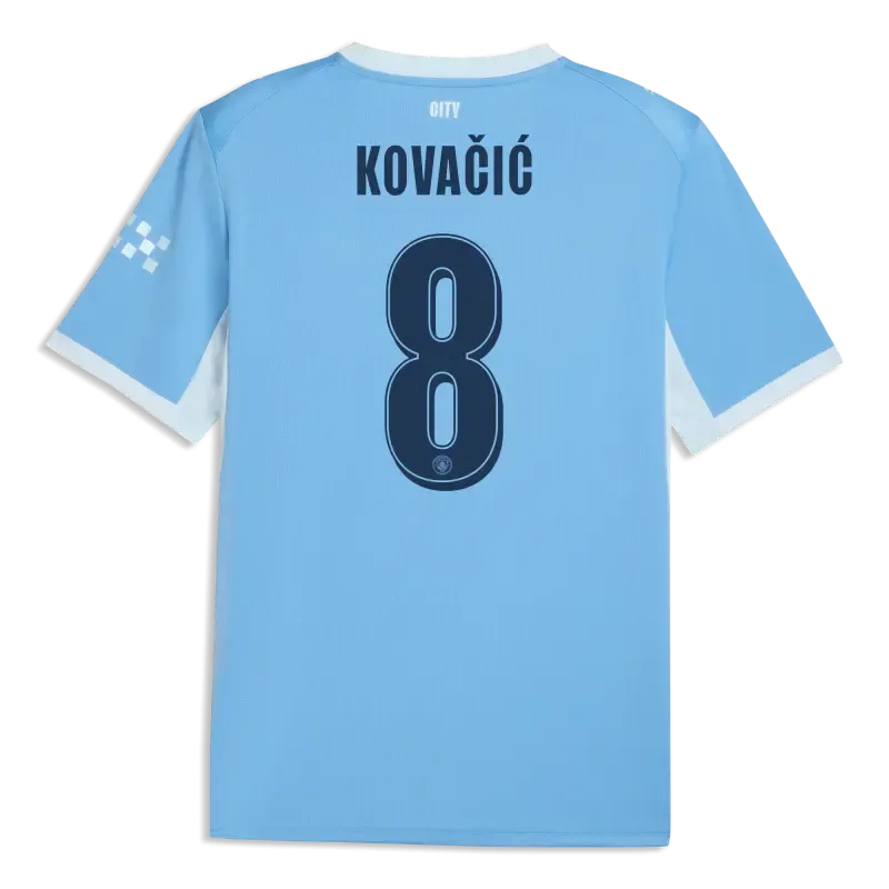 Manchester City Home Jersey 2026/27 With KOVAČIĆ 8 Printing
