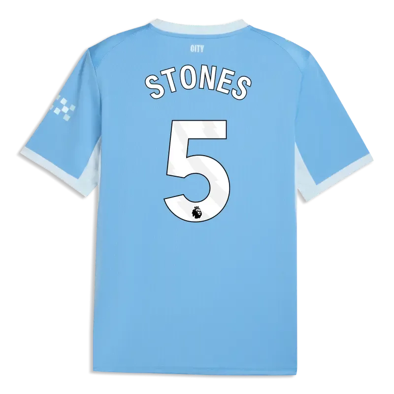 Manchester City Home Jersey 2026/27 With STONES 5 Printing