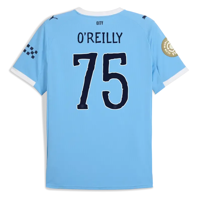 Manchester City KidSuper Club World Cup Home Jersey 2025/26 With O'REILLY 75 Printing