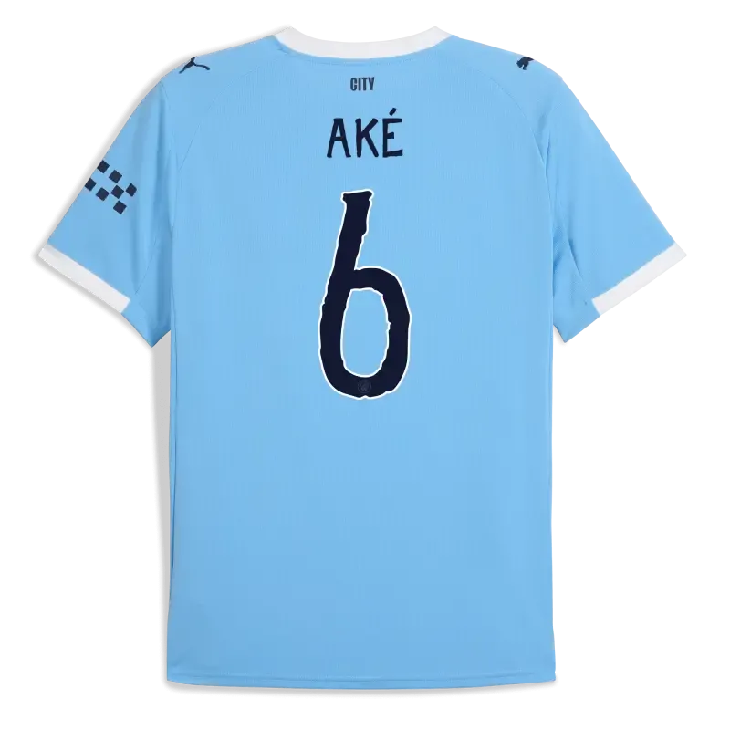 Manchester City KidSuper Home Jersey 2025/26 With AKÉ 6 Printing
