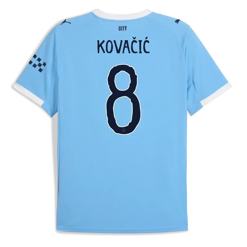 Manchester City KidSuper Home Jersey 2025/26 With KOVAČIĆ 8 Printing