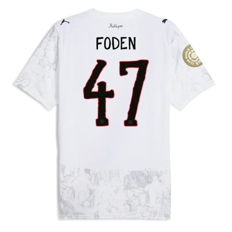 Manchester City KidSuper Jersey 2025/26 Club World Cup With FODEN 47 printing