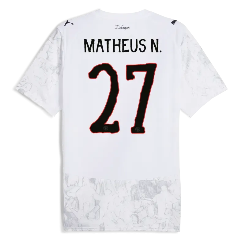 Manchester City KidSuper Jersey 2025/26 With MATHEUS N. 27 printing