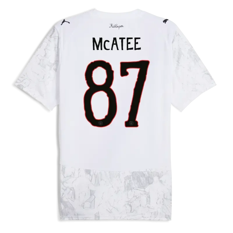Manchester City KidSuper Jersey 2025/26 With McATEE 87 printing