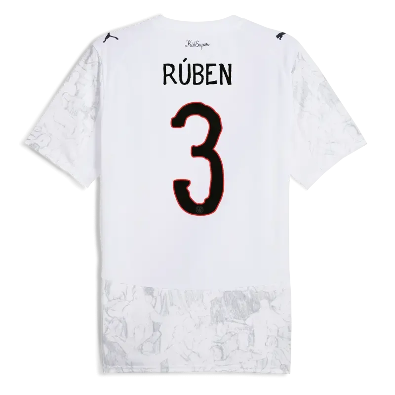 Manchester City KidSuper Jersey 2025/26 With RÚBEN 3 printing