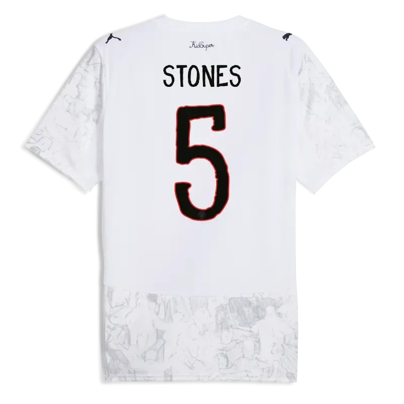 Manchester City KidSuper Jersey 2025/26 With STONES 5 printing