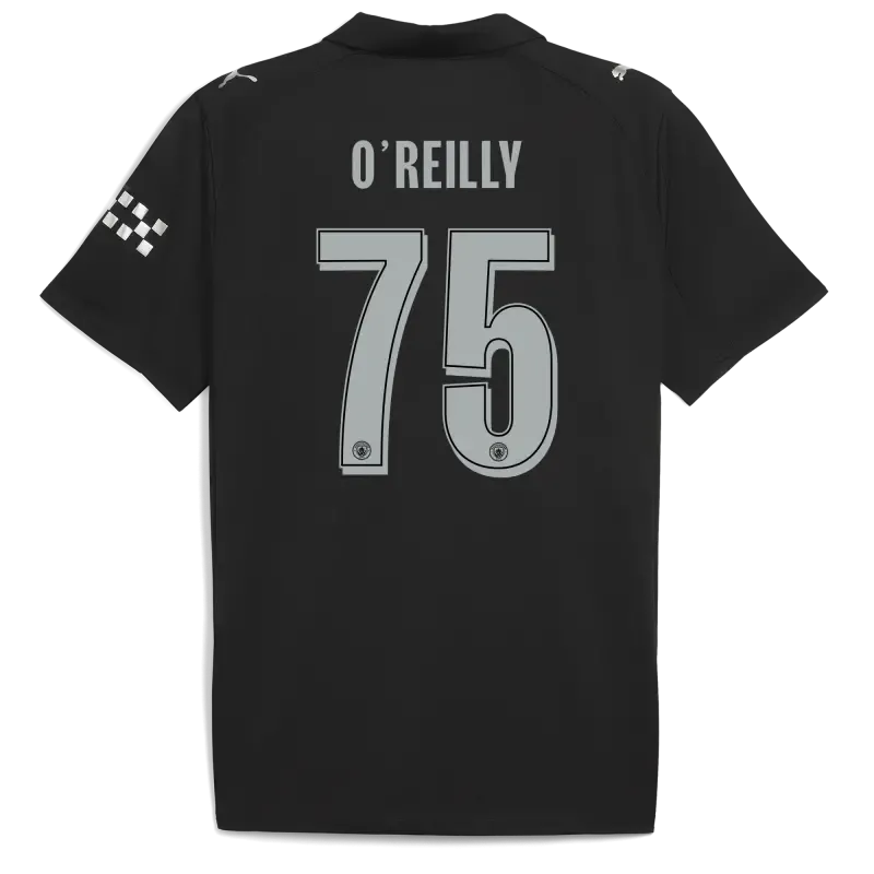 Manchester City Man City Away Jersey 2025/26 With O'REILLY 75 Printing