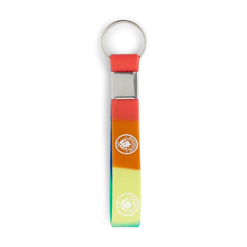 Manchester City Pride Silicone Keyring | Manchester City Shop Manchester City Pride Silicone Keyring | Manchester City Shop