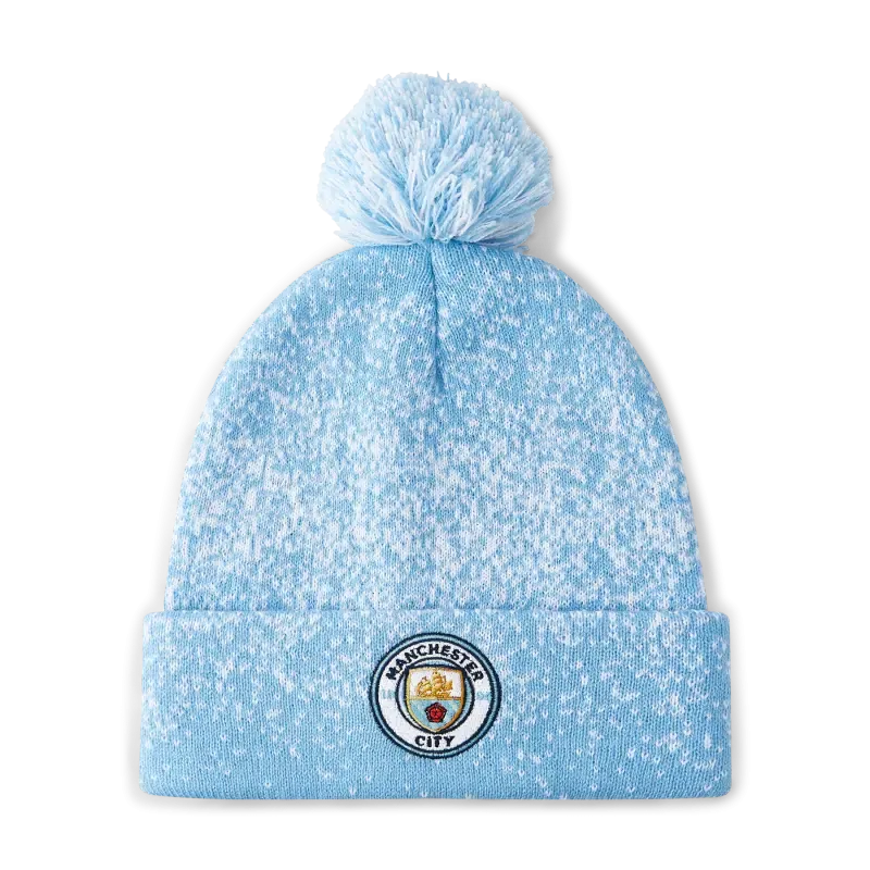 Manchester City Speckled Bobble Hat | Manchester City Shop