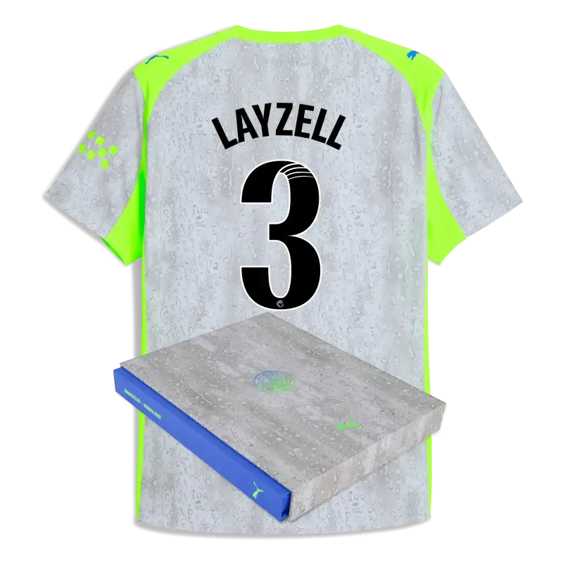 Manchester City Third Authentic Jersey 2025/26 With LAYZELL 3 Printing in Gift Box | Manchester City Shop Manchester City Third Authentic Jersey 2025/26 With LAYZELL 3 Printing in Gift Box | Manchester City Shop