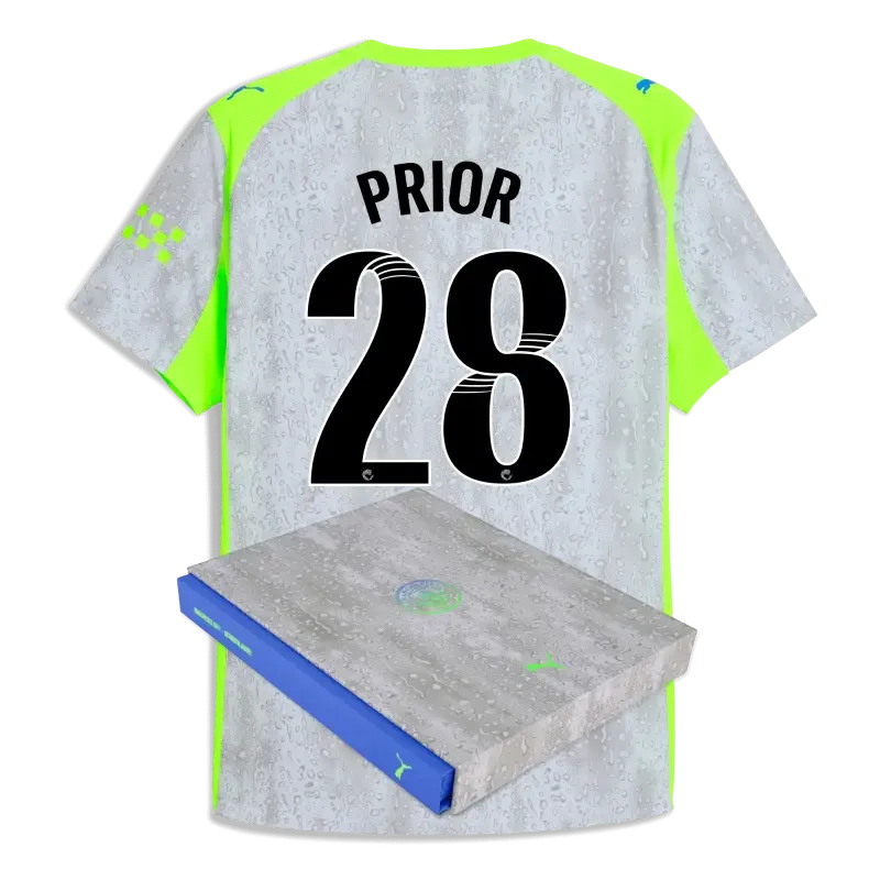 Manchester City Third Authentic Jersey 2025/26 With PRIOR 28 Printing in Gift Box | Manchester City Shop