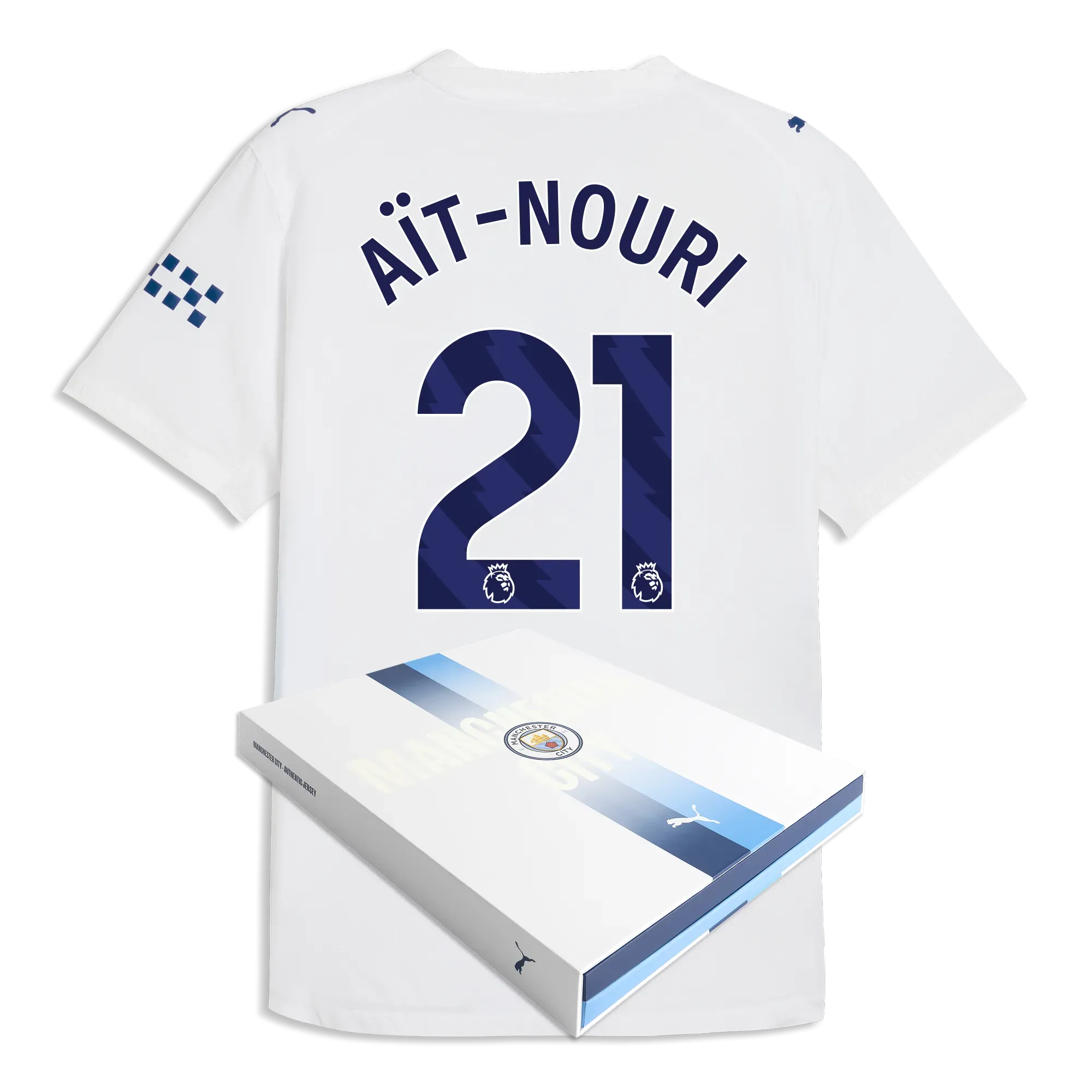 Manchester City Third Authentic Jersey 2026/27 With AïT-NOURI 21 Printing in Gift Box | Manchester City Shop Manchester City Third Authentic Jersey 2026/27 With AïT-NOURI 21 Printing in Gift Box | Manchester City Shop