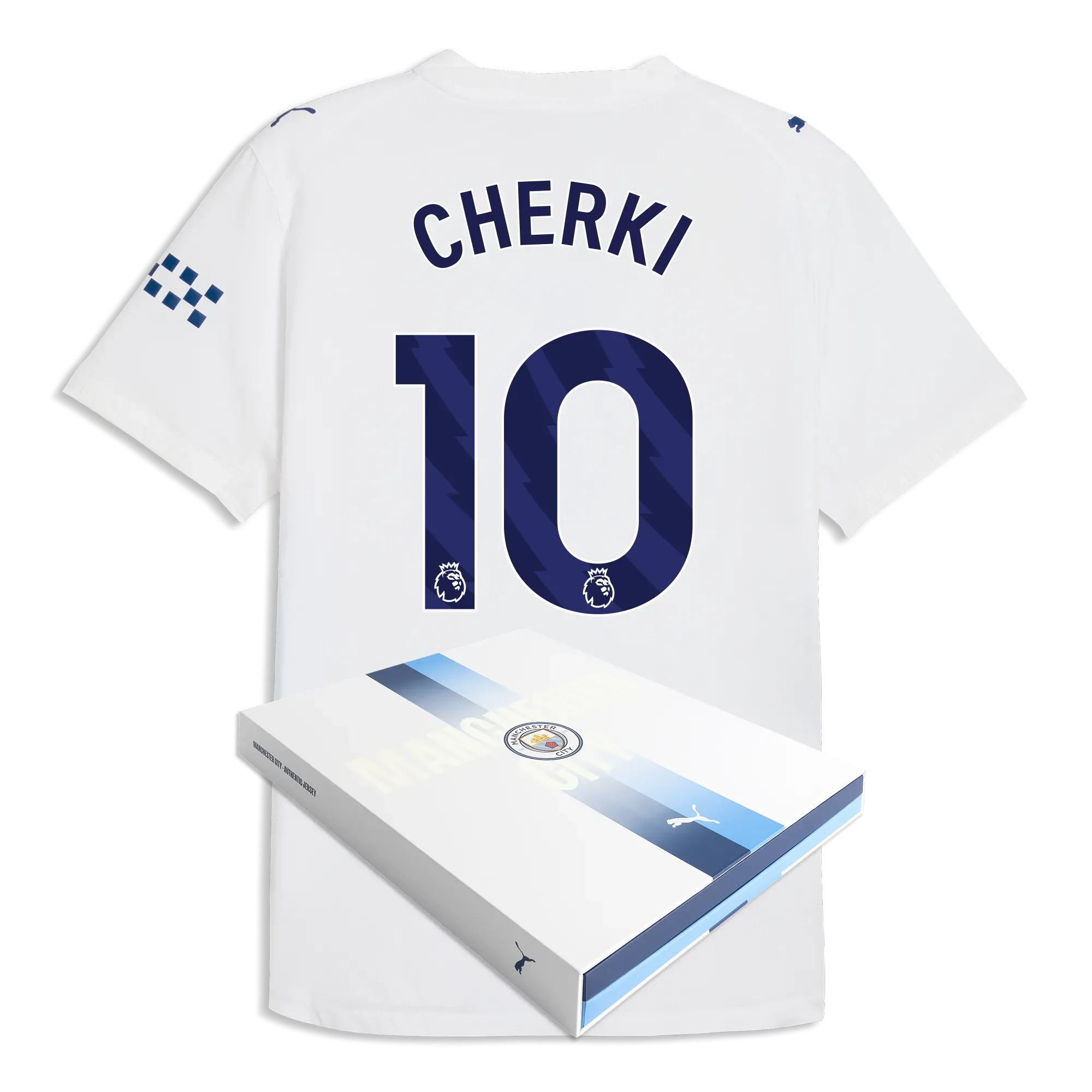 Manchester City Third Authentic Jersey 2026/27 With CHERKI 10 Printing in Gift Box | Manchester City Shop Manchester City Third Authentic Jersey 2026/27 With CHERKI 10 Printing in Gift Box | Manchester City Shop
