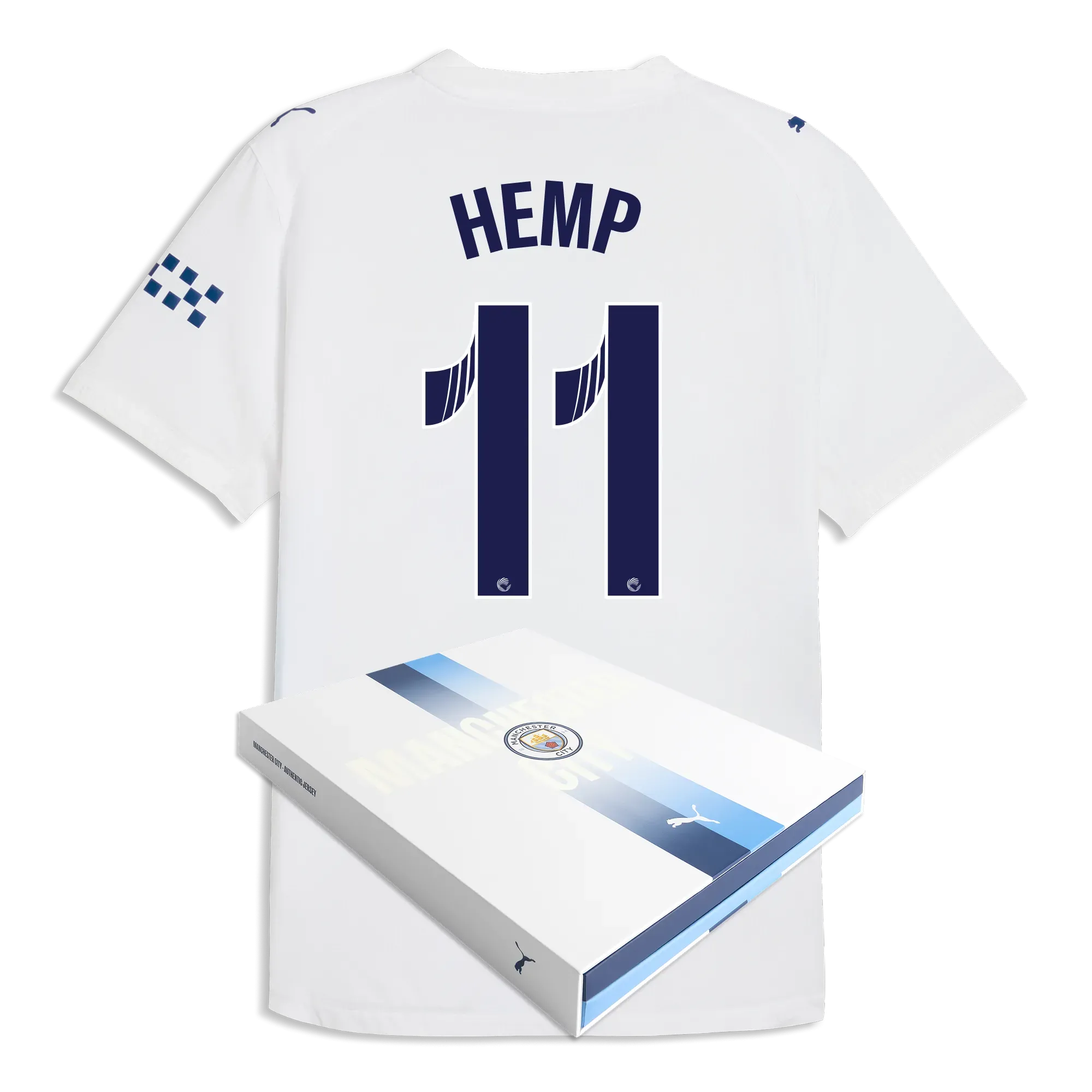 Manchester City Third Authentic Jersey 2026/27 With HEMP 11 Printing in Gift Box | Manchester City Shop