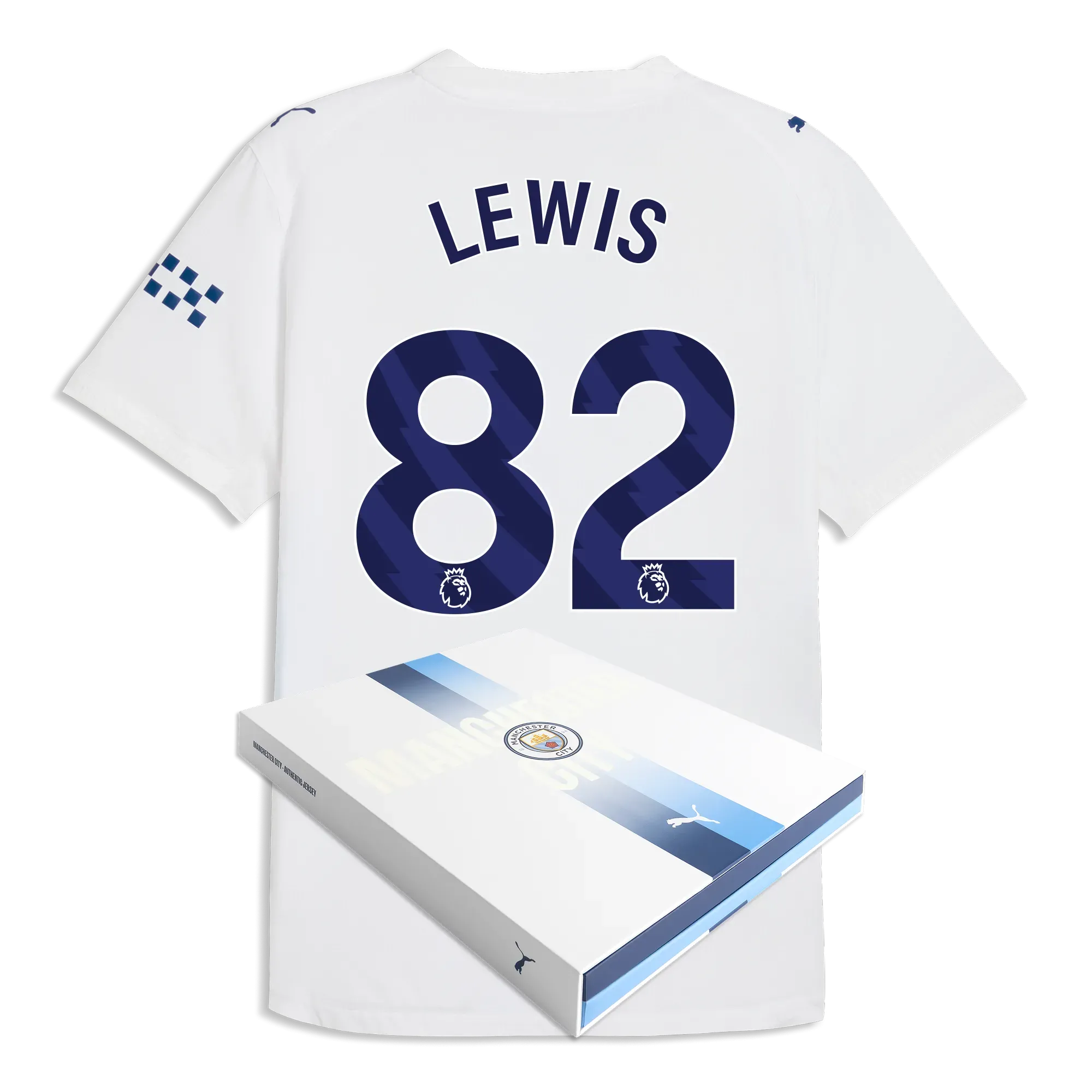 Manchester City Third Authentic Jersey 2026/27 With LEWIS 82 Printing in Gift Box | Manchester City Shop Manchester City Third Authentic Jersey 2026/27 With LEWIS 82 Printing in Gift Box | Manchester City Shop