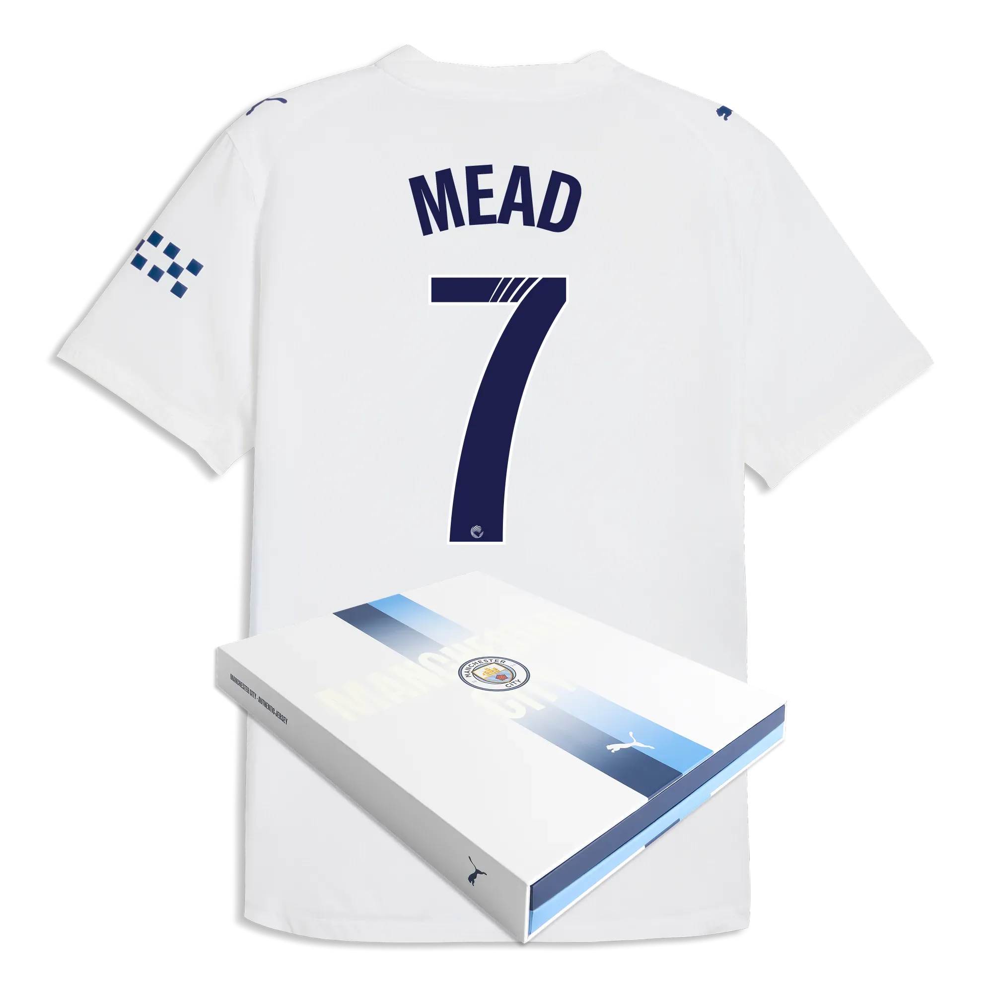Manchester City Third Authentic Jersey 2026/27 With MEAD 7 Printing in Gift Box | Manchester City Shop