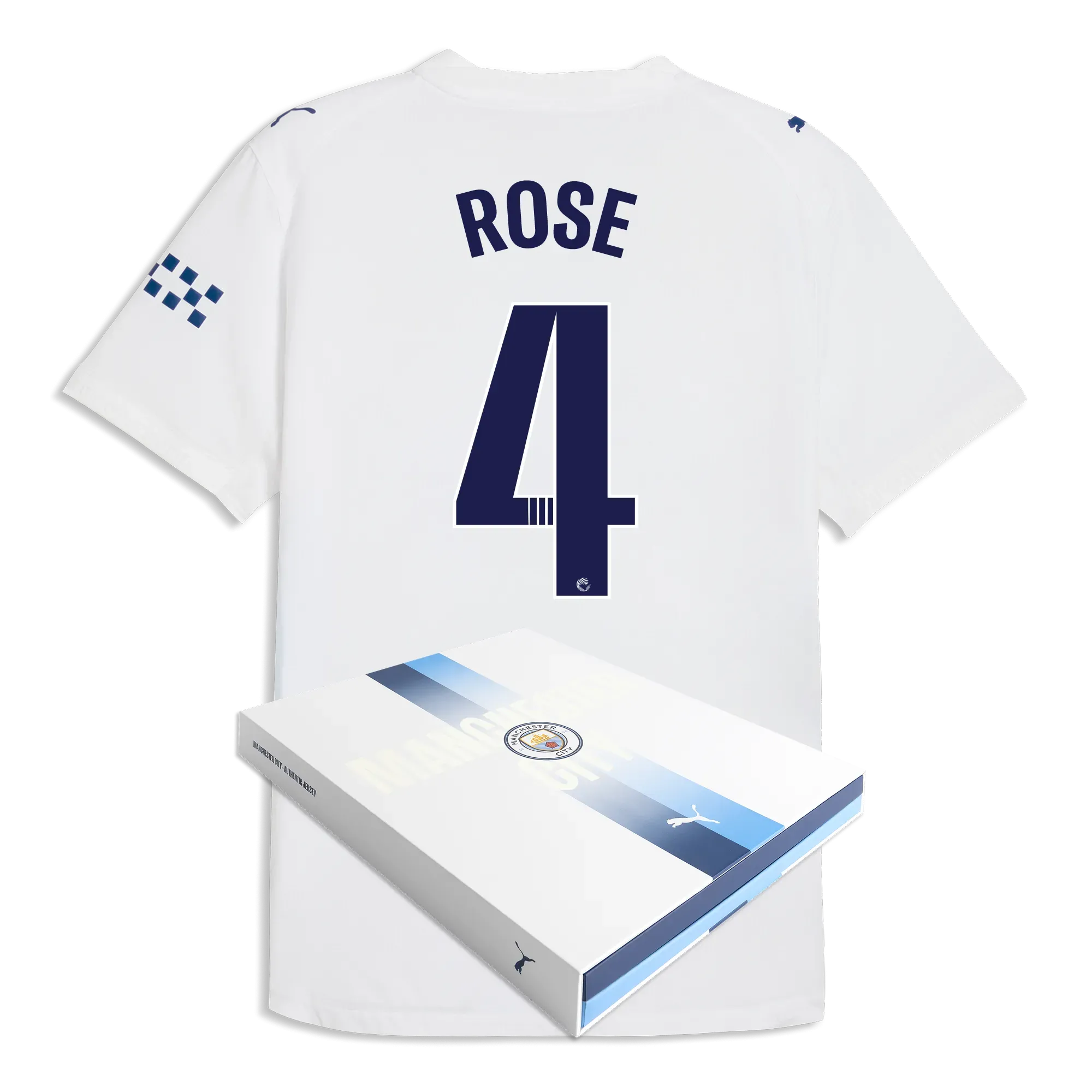 Manchester City Third Authentic Jersey 2026/27 With ROSE 4 Printing in Gift Box | Manchester City Shop