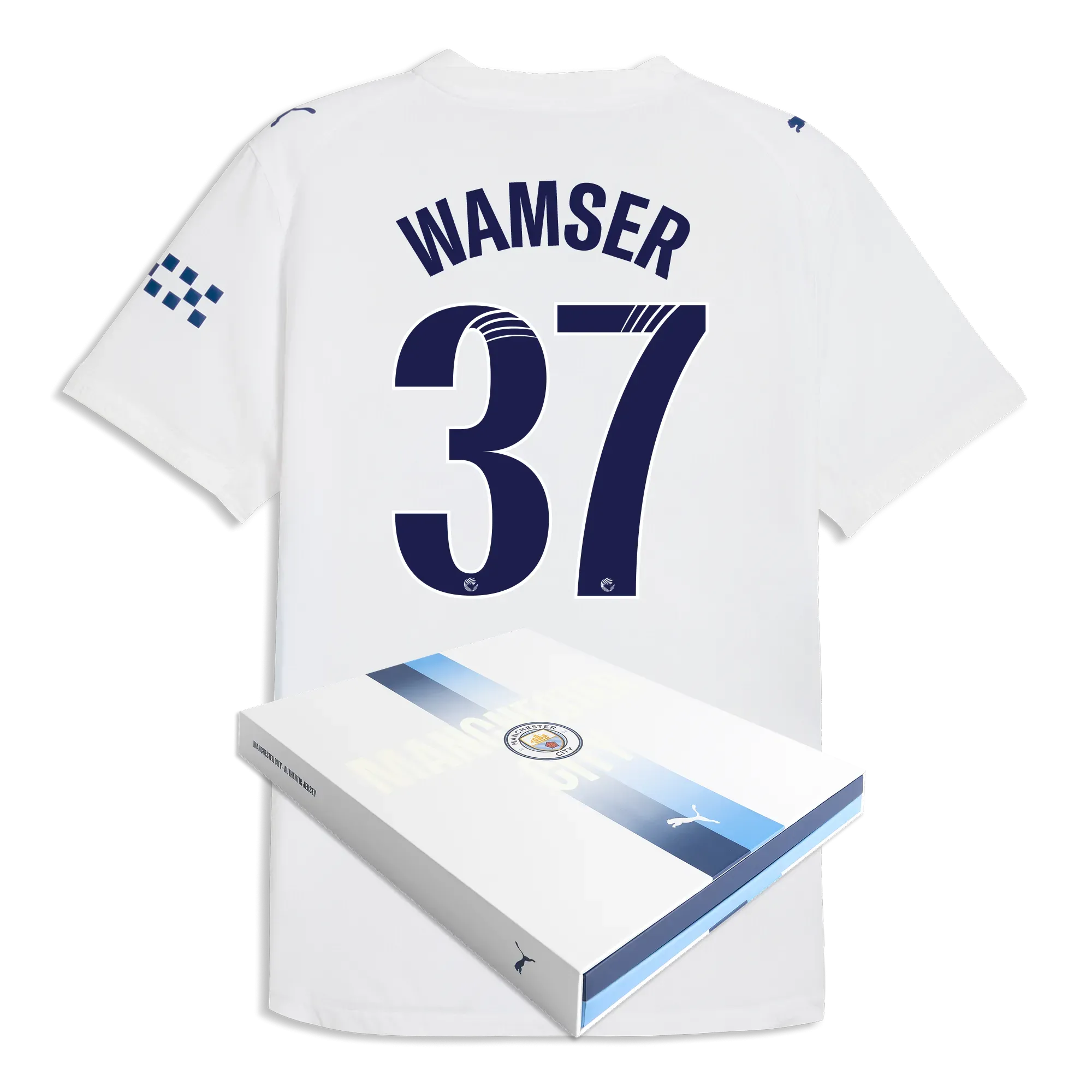 Manchester City Third Authentic Jersey 2026/27 With WAMSER 37 Printing in Gift Box | Manchester City Shop
