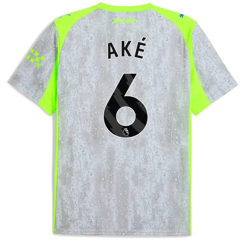 Manchester City Third Jersey 2025/26 With AKÉ 6 Printing | Manchester City Shop Manchester City Third Jersey 2025/26 With AKÉ 6 Printing | Manchester City Shop