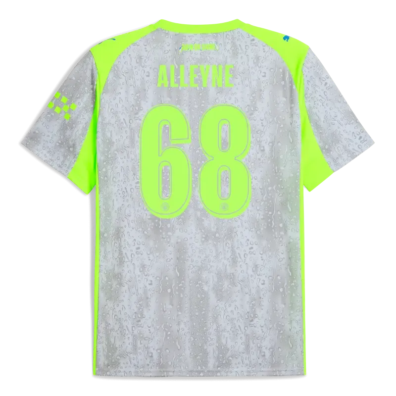 Manchester City Third Jersey 2025/26 With ALLEYNE 68 Printing | Manchester City Shop Manchester City Third Jersey 2025/26 With ALLEYNE 68 Printing | Manchester City Shop