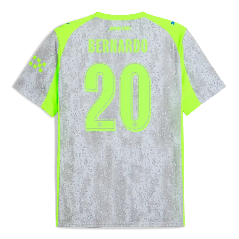 Manchester City Third Jersey 2025/26 With BERNARDO 20 Printing | Manchester City Shop Manchester City Third Jersey 2025/26 With BERNARDO 20 Printing | Manchester City Shop