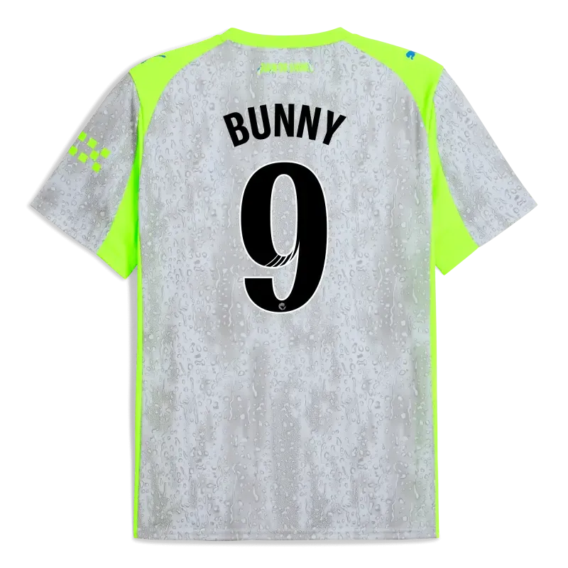 Manchester City Third Jersey 2025/26 With BUNNY 9 Printing | Manchester City Shop
