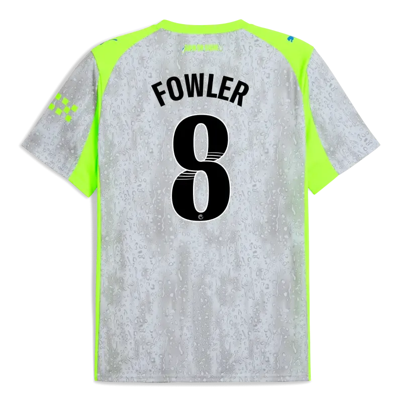 Manchester City Third Jersey 2025/26 With FOWLER 8 Printing | Manchester City Shop