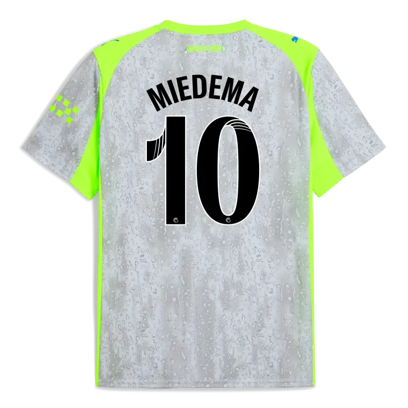 Manchester City Third Jersey 2025/26 With MIEDEMA 10 Printing | Manchester City Shop