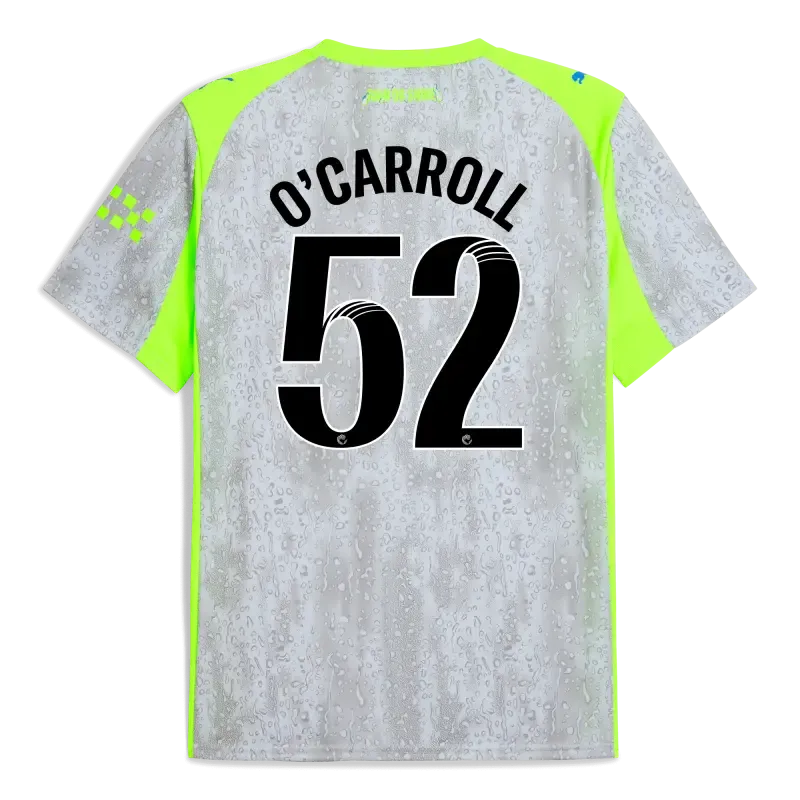 Manchester City Third Jersey 2025/26 With O’CARROLL 52 Printing | Manchester City Shop Manchester City Third Jersey 2025/26 With O’CARROLL 52 Printing | Manchester City Shop
