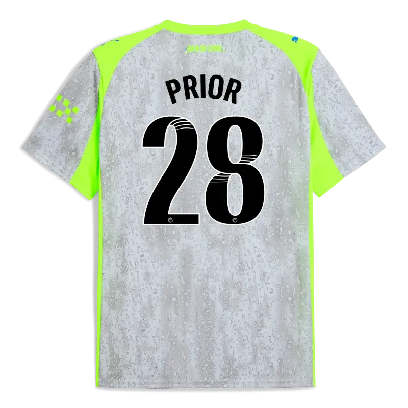 Manchester City Third Jersey 2025/26 With PRIOR 28 Printing | Manchester City Shop