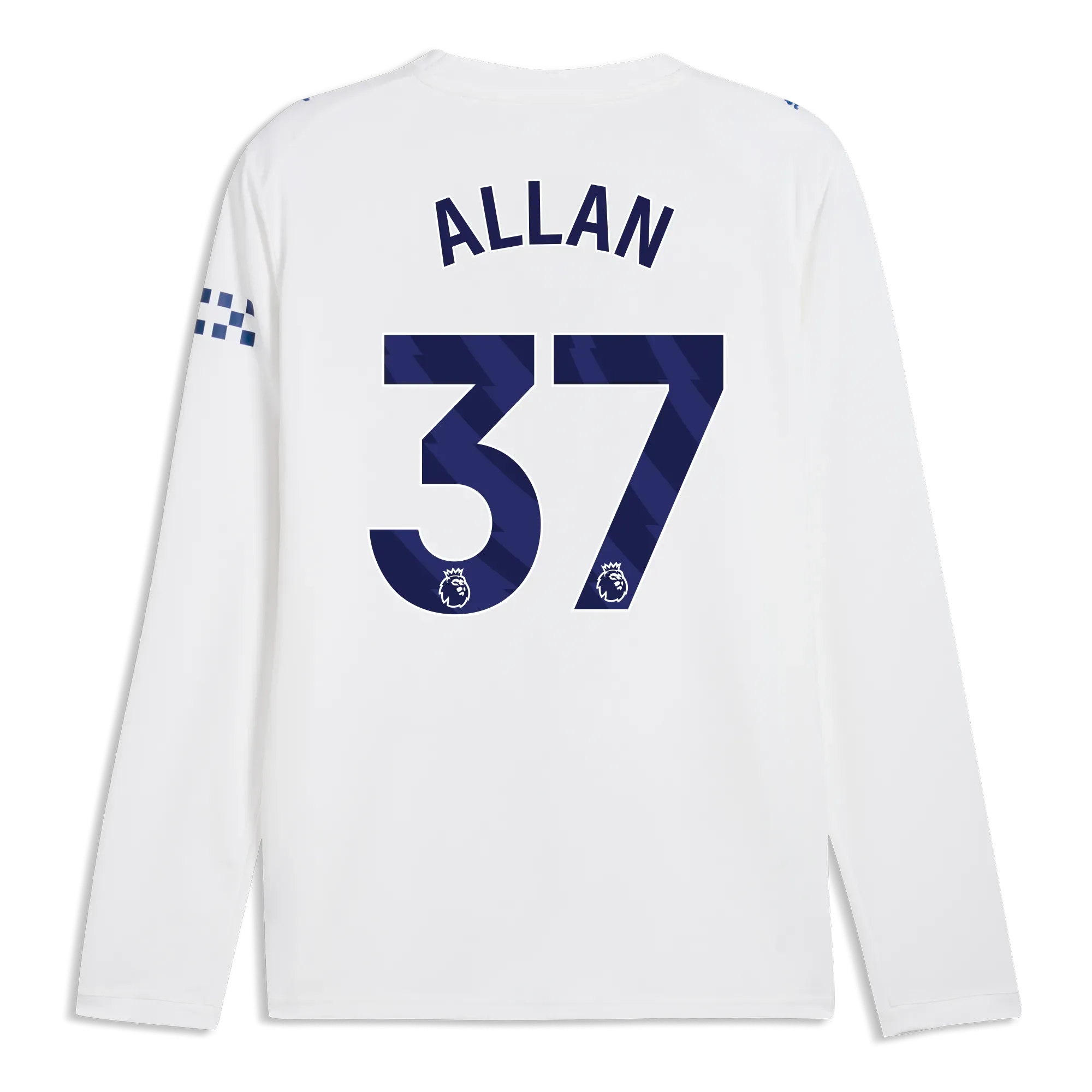 Manchester City Third Jersey 2026/27 Long Sleeve With ALLAN 37 Printing | Manchester City Shop