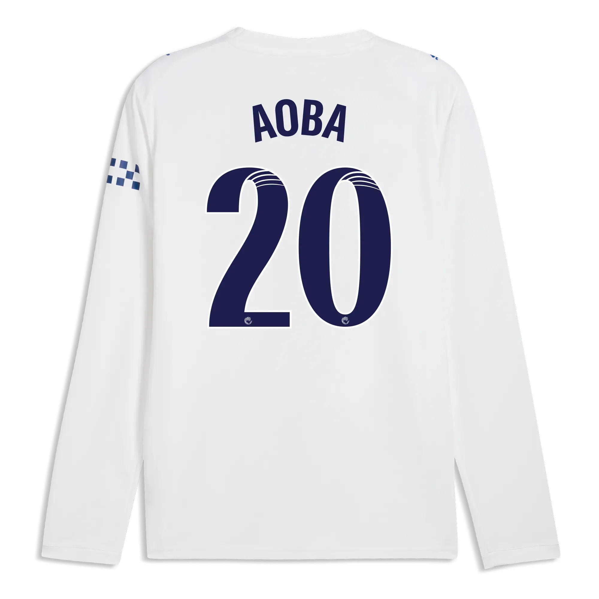 Manchester City Third Jersey 2026/27 Long Sleeve With AOBA 20 Printing | Manchester City Shop