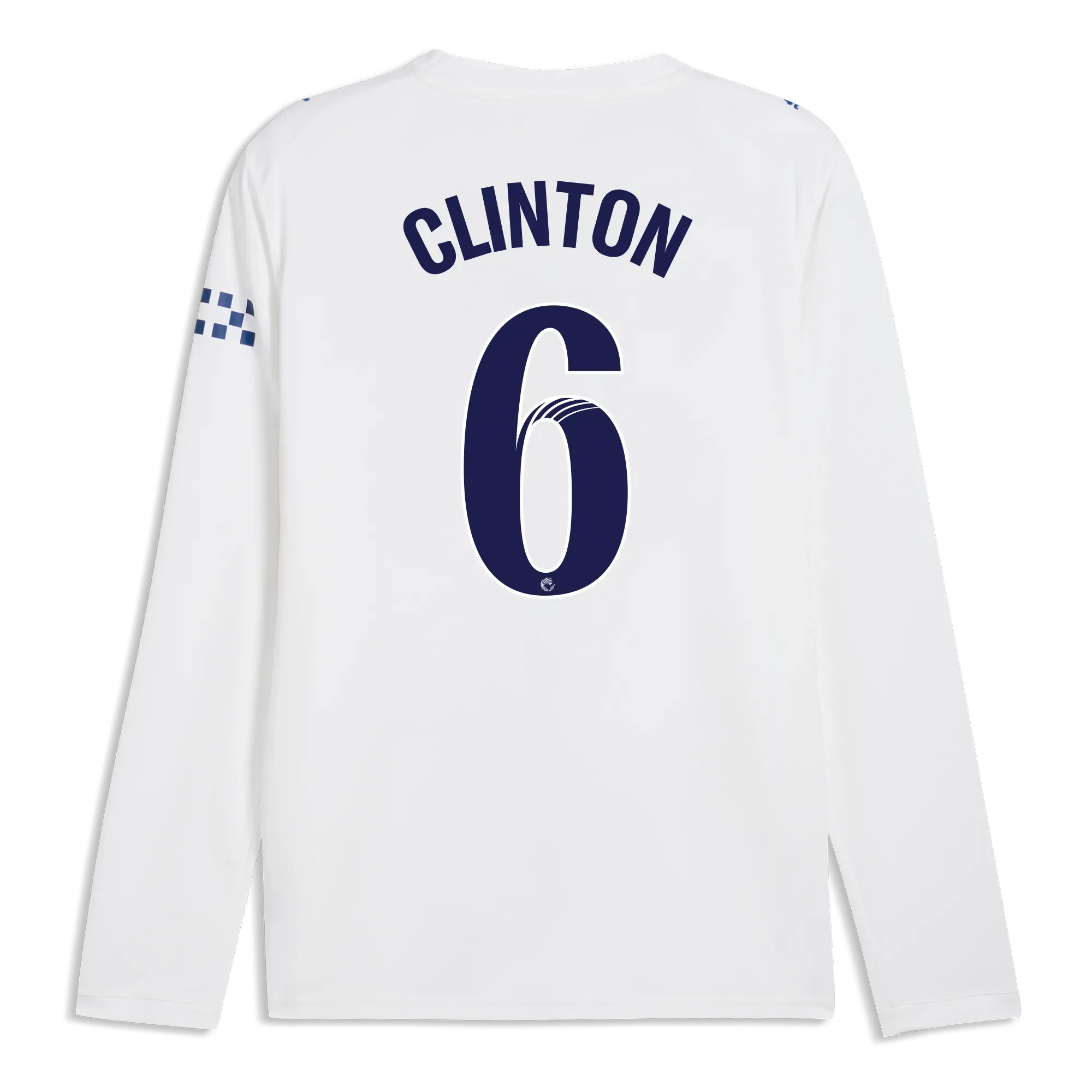 Manchester City Third Jersey 2026/27 Long Sleeve With CLINTON 6  Printing | Manchester City Shop