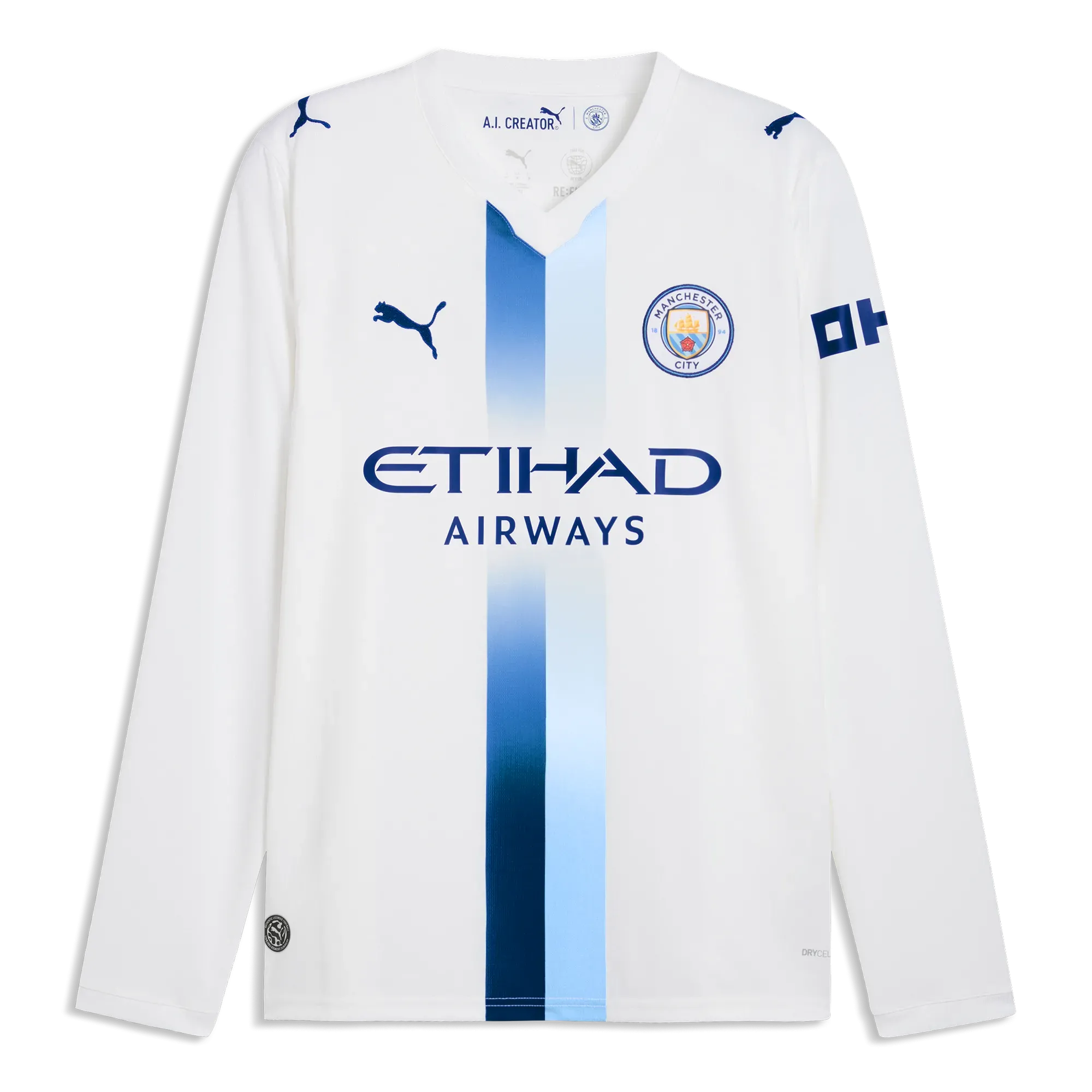 Manchester City Third Jersey 2026/27 Long Sleeve With Custom printing | Manchester City Shop
