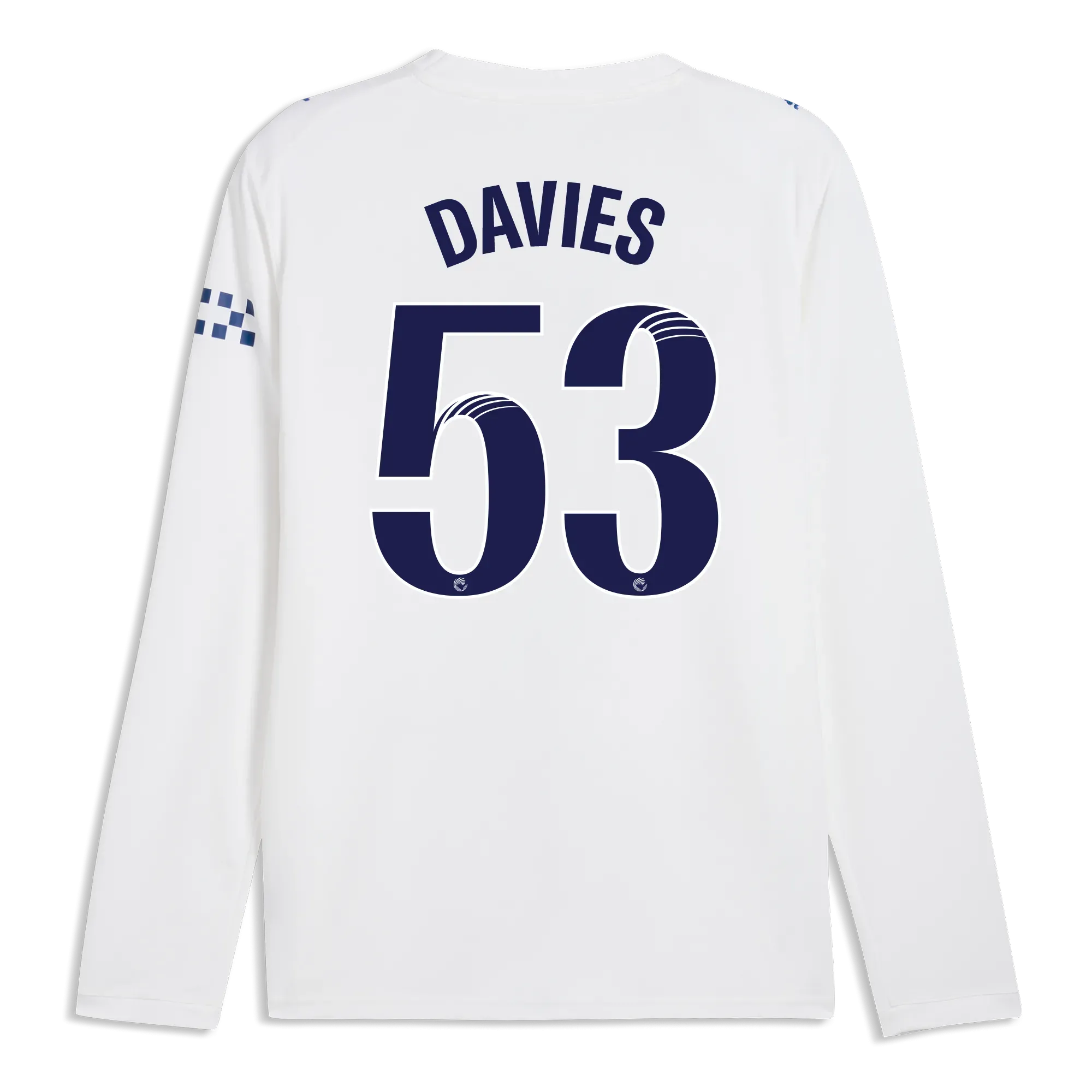 Manchester City Third Jersey 2026/27 Long Sleeve With DAVIES 53 Printing | Manchester City Shop