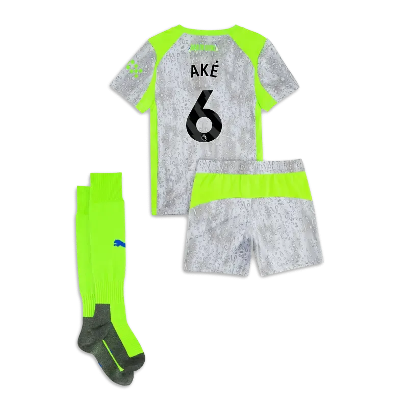Manchester City Third Mini Kit 2025/26 With AKÉ 6 Printing | Manchester City Shop Manchester City Third Mini Kit 2025/26 With AKÉ 6 Printing | Manchester City Shop