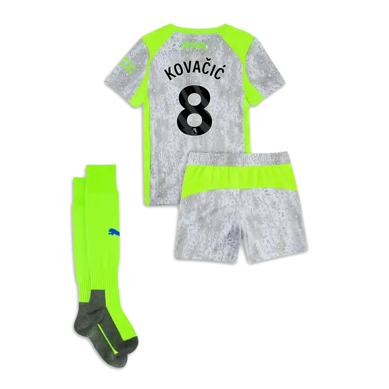 Manchester City Third Mini Kit 2025/26 With KOVACIC 8 Printing | Manchester City Shop Manchester City Third Mini Kit 2025/26 With KOVACIC 8 Printing | Manchester City Shop