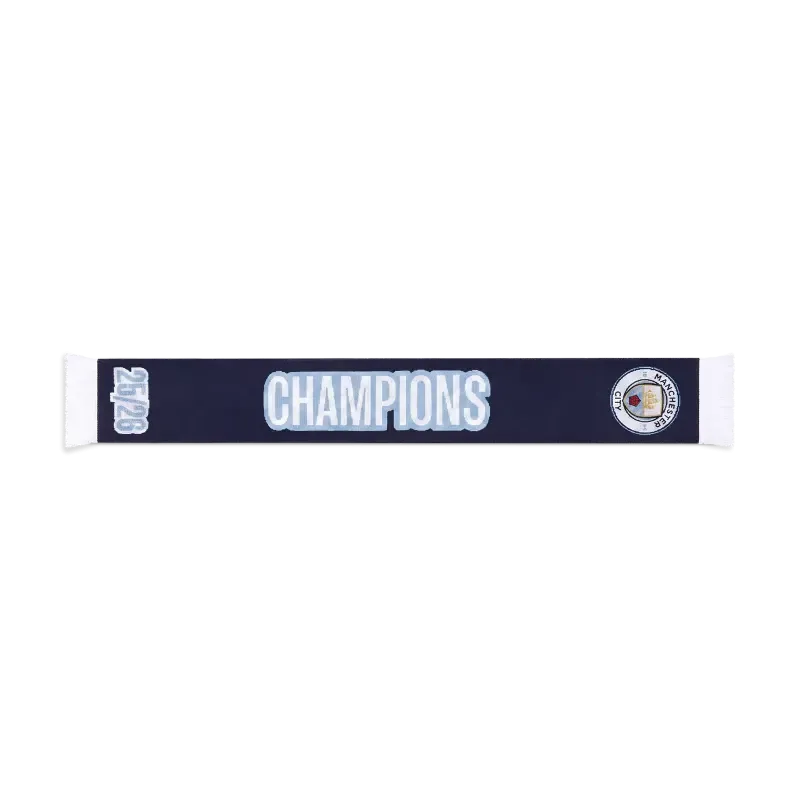 Manchester City Women WSL Winners Scarf 2025/26 | Manchester City Shop